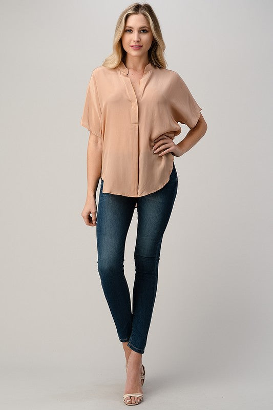 DAISY SILK TOP