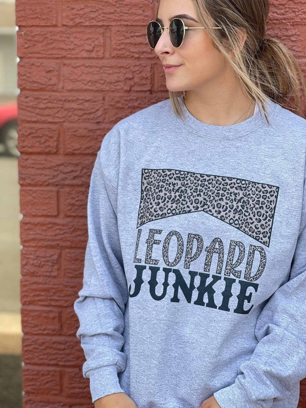 LEOPARD JUNKIE SWEATHSIRT