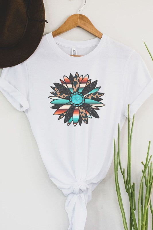 PLUS SIZE WESTERN BOHO TEE