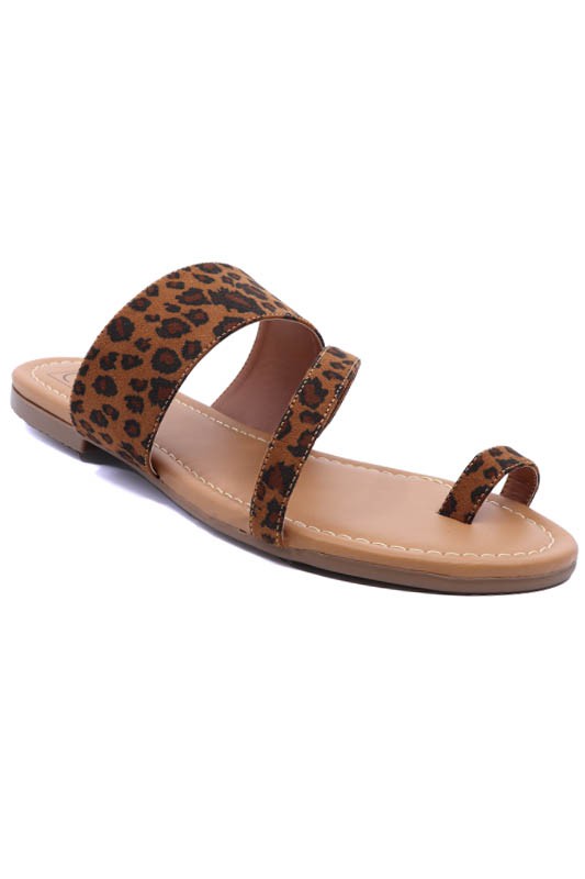 TOE RING SLIDE SANDAL