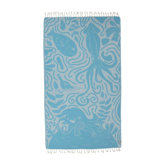 CLEAN OCEAN BEACH TOWEL