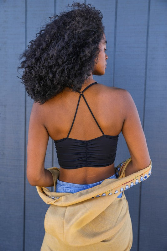 RUCHED BRALETTE