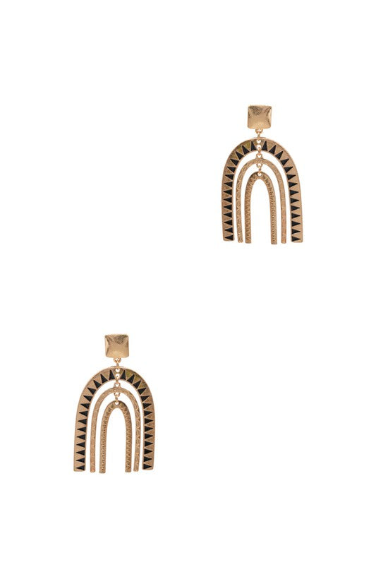 U SHAPE EARRINGS