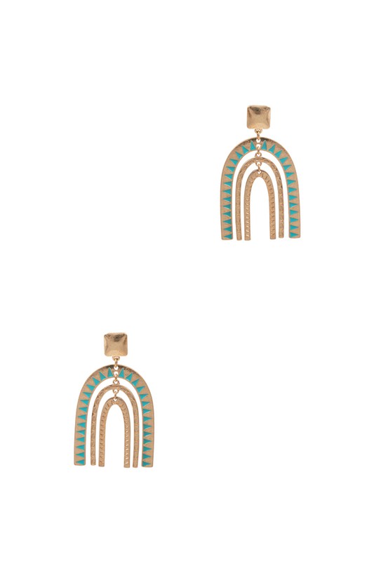 U SHAPE EARRINGS