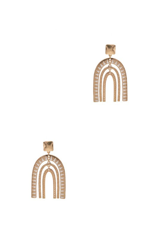 U SHAPE EARRINGS