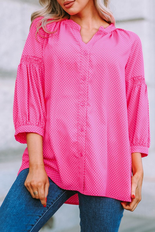 PINK BOHO TOP