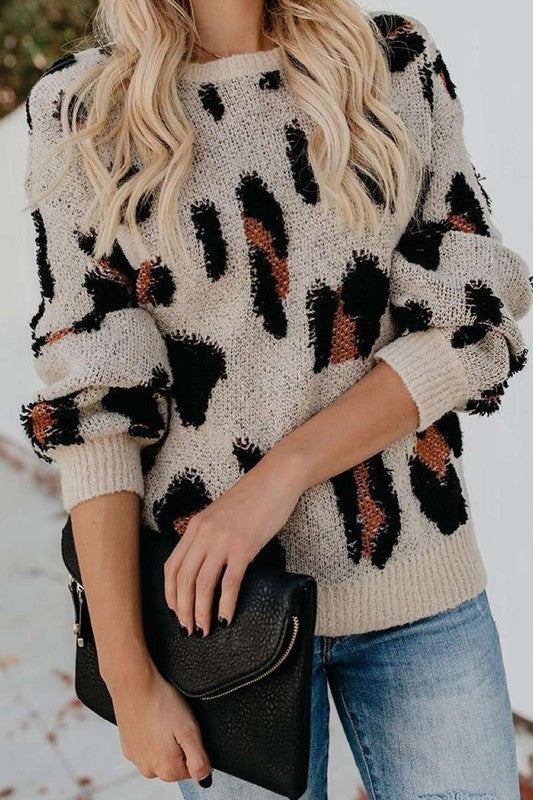 KYLIE CHEETAH SWEATER