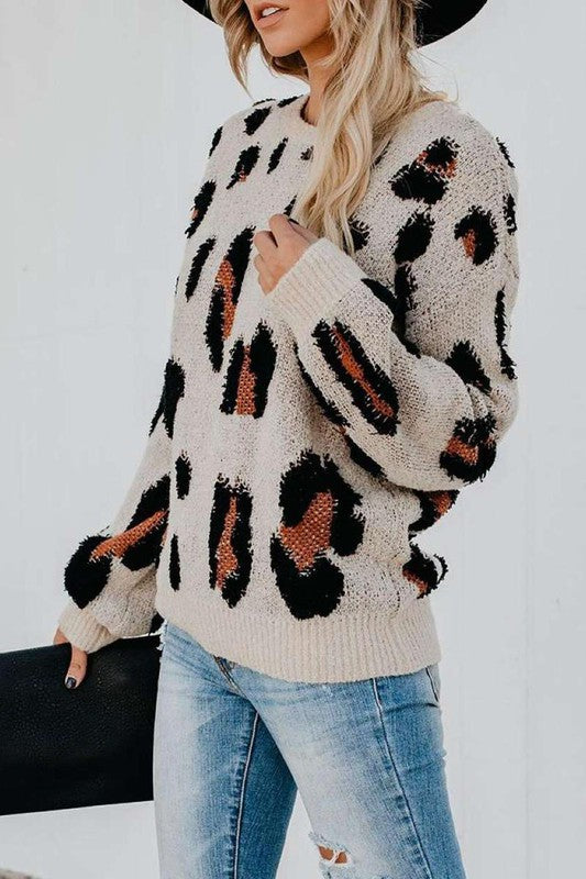 KYLIE CHEETAH SWEATER