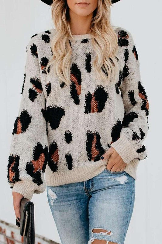 KYLIE CHEETAH SWEATER