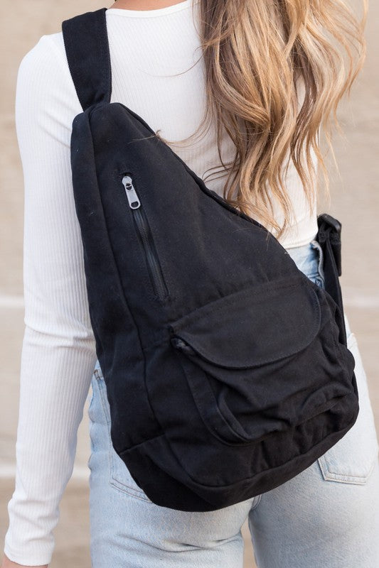 OVERSIZED CANVAS SLING