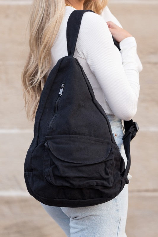 OVERSIZED CANVAS SLING