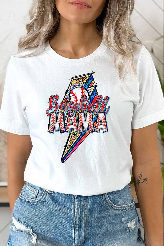 BASEBALL MAMA GRAPHIC TEE