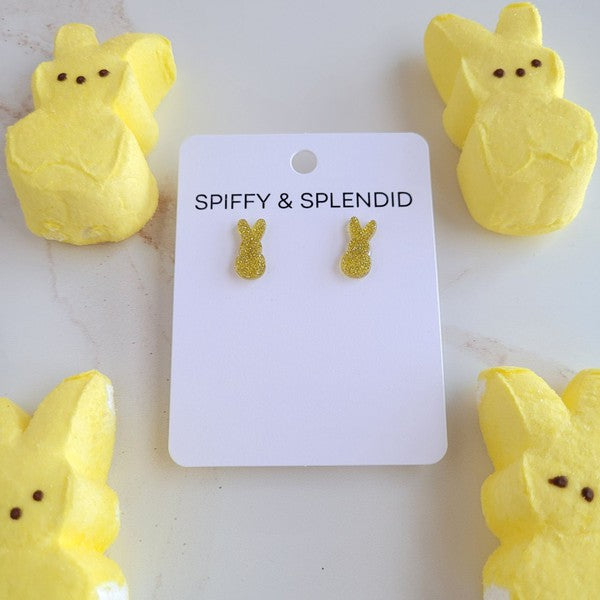 YELLOW PEEP STUDS