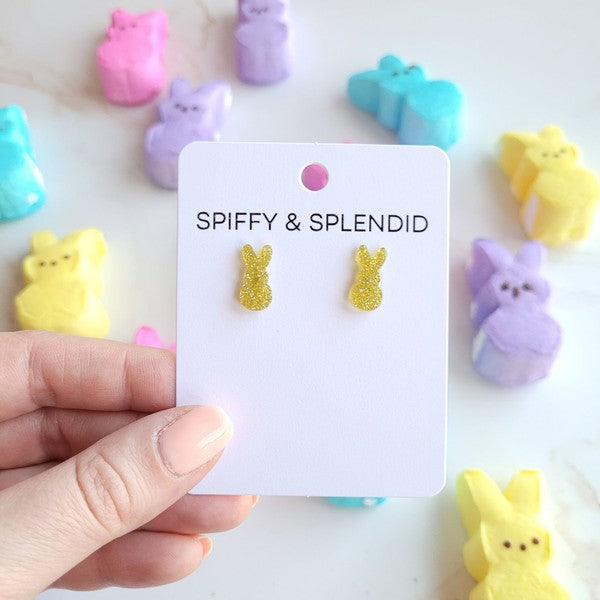 YELLOW PEEP STUDS