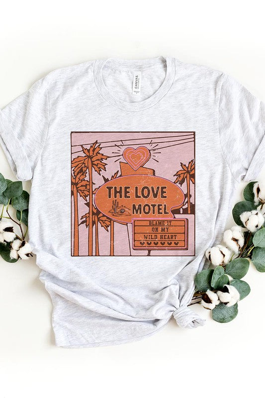 PLUS SIZE LOVE MOTEL TEE