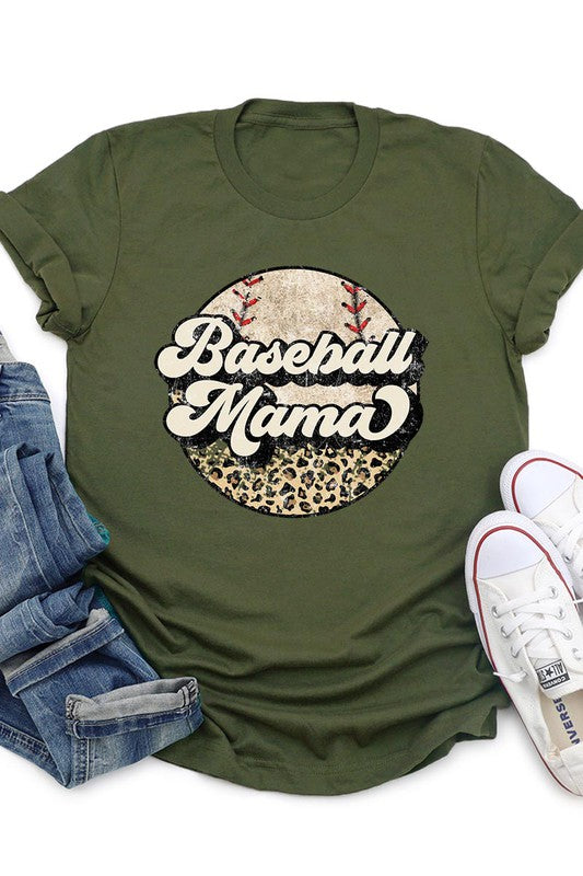 BASEBALL MAMA TEE