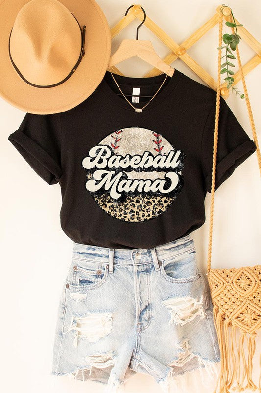 BASEBALL MAMA TEE