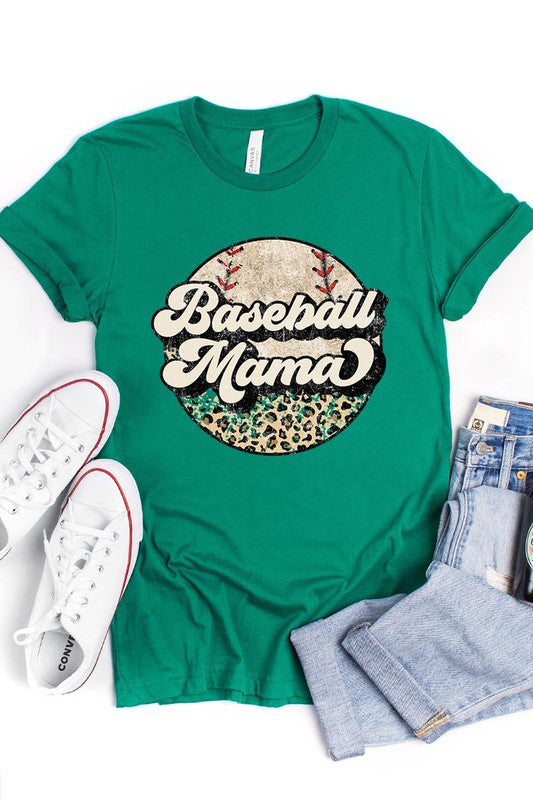 BASEBALL MAMA TEE