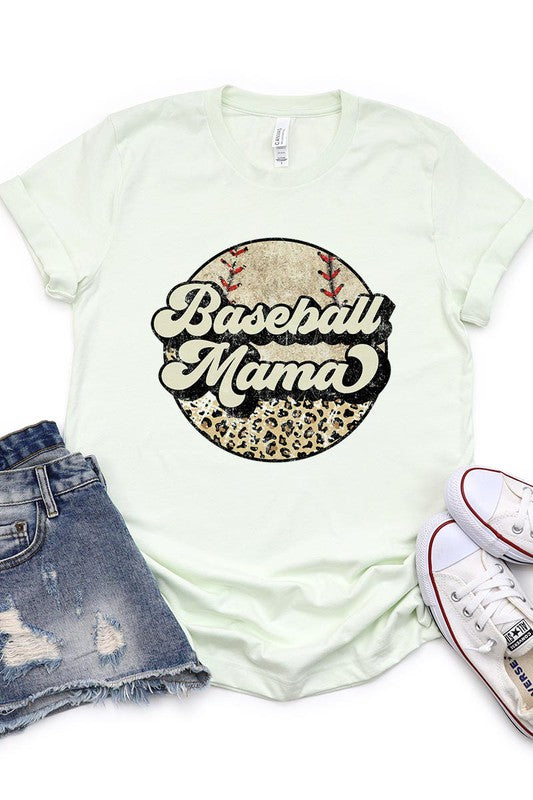 BASEBALL MAMA TEE