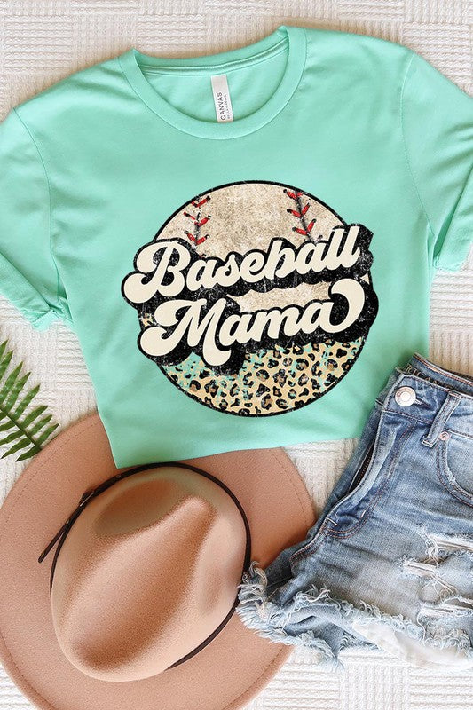 BASEBALL MAMA TEE