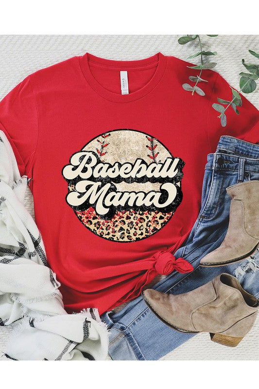 BASEBALL MAMA TEE