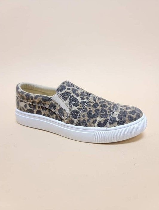 CHEETAH SLIP ONS