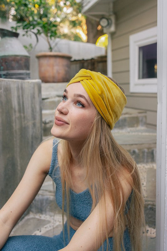 VELVET HEADBAND