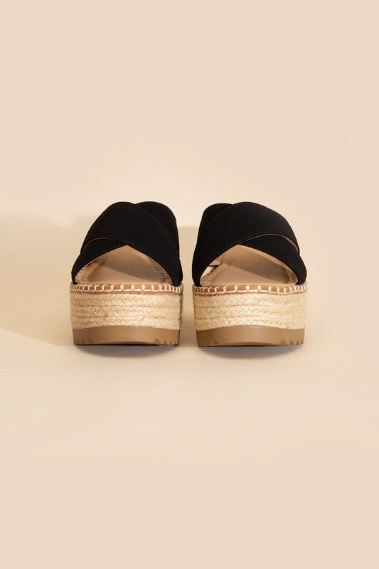 RAFFIA PLATFORM SLIDES