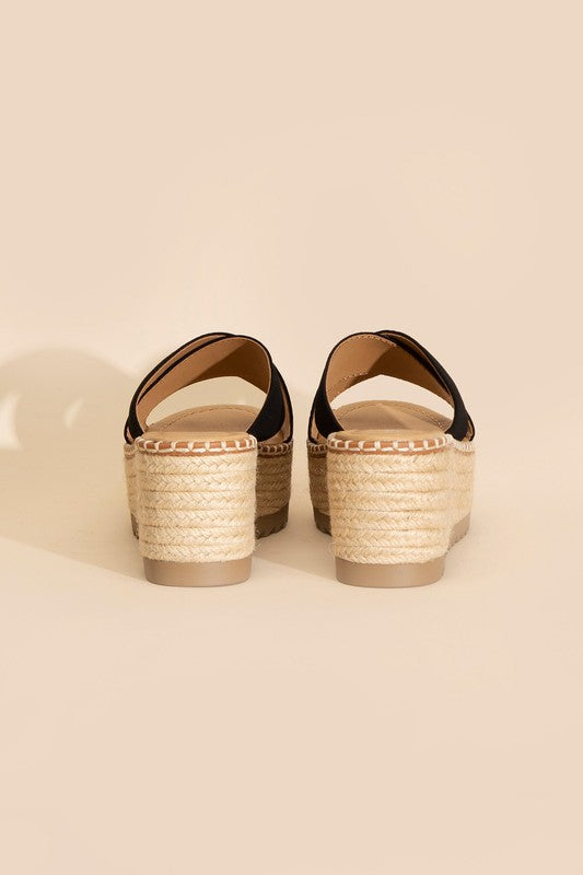 RAFFIA PLATFORM SLIDES