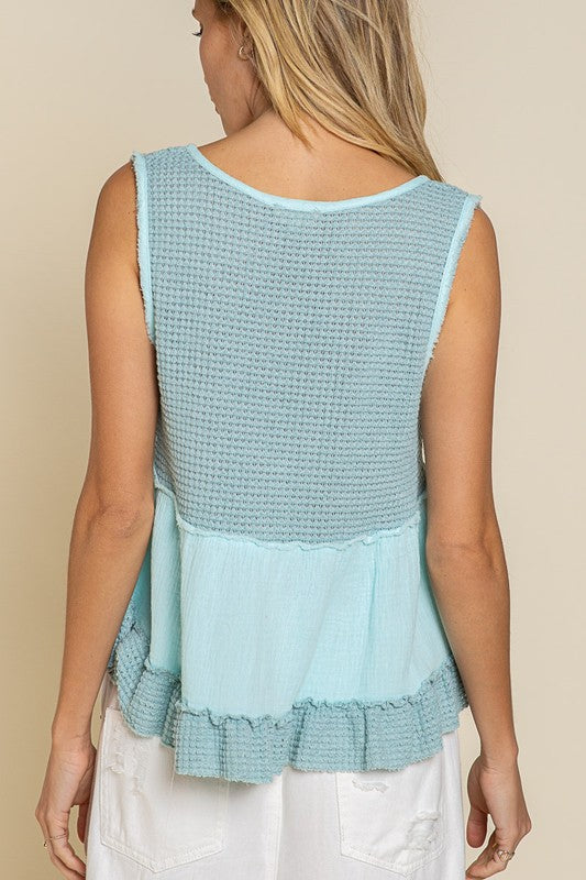 MINI BABY DOLL TANK TOP