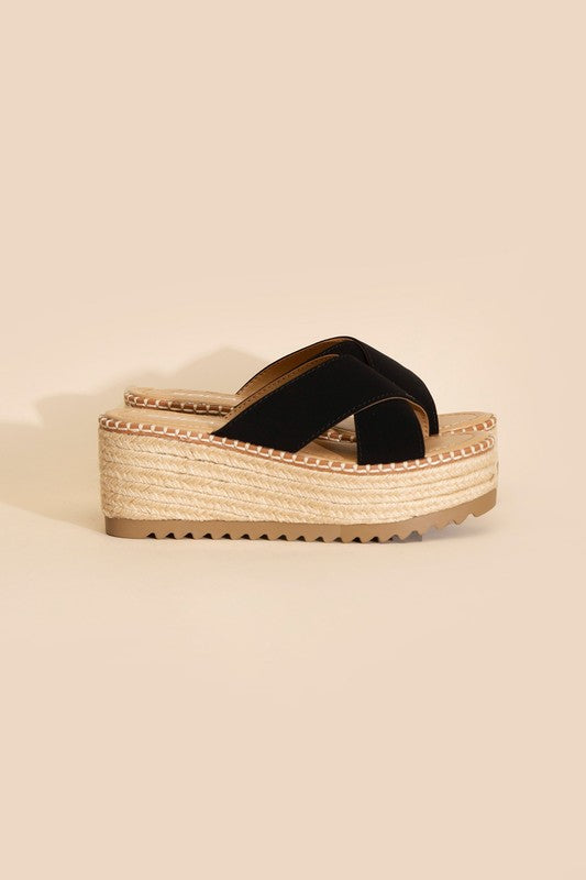 RAFFIA PLATFORM SLIDES